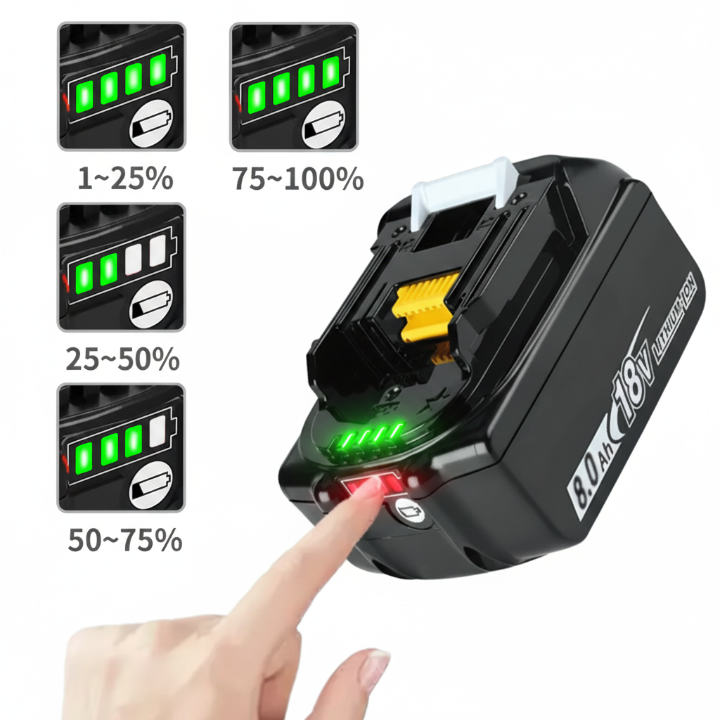x2 PowerMax 18V Makita Battery Pack 8ah