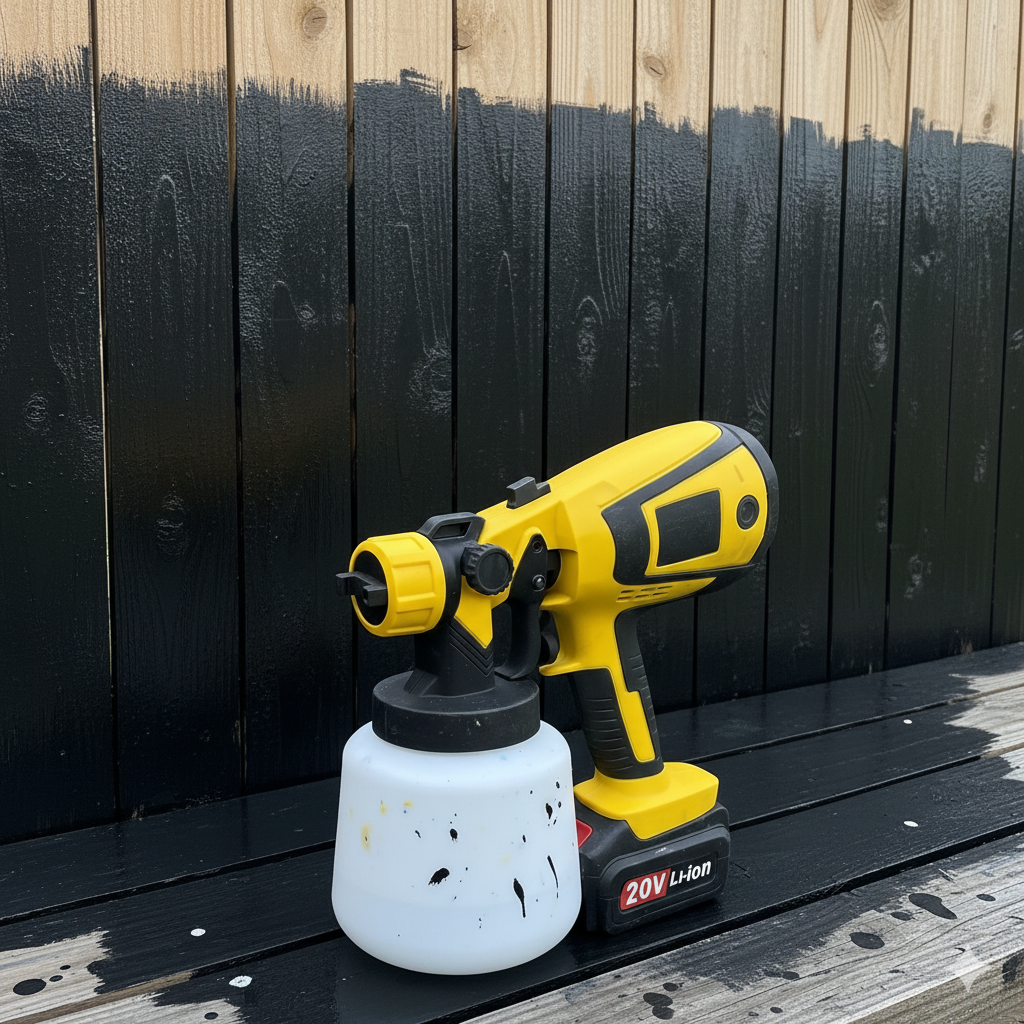 DeWalt 18V Cordless Paint Sprayer – Lightweight, High-Precision HVLP