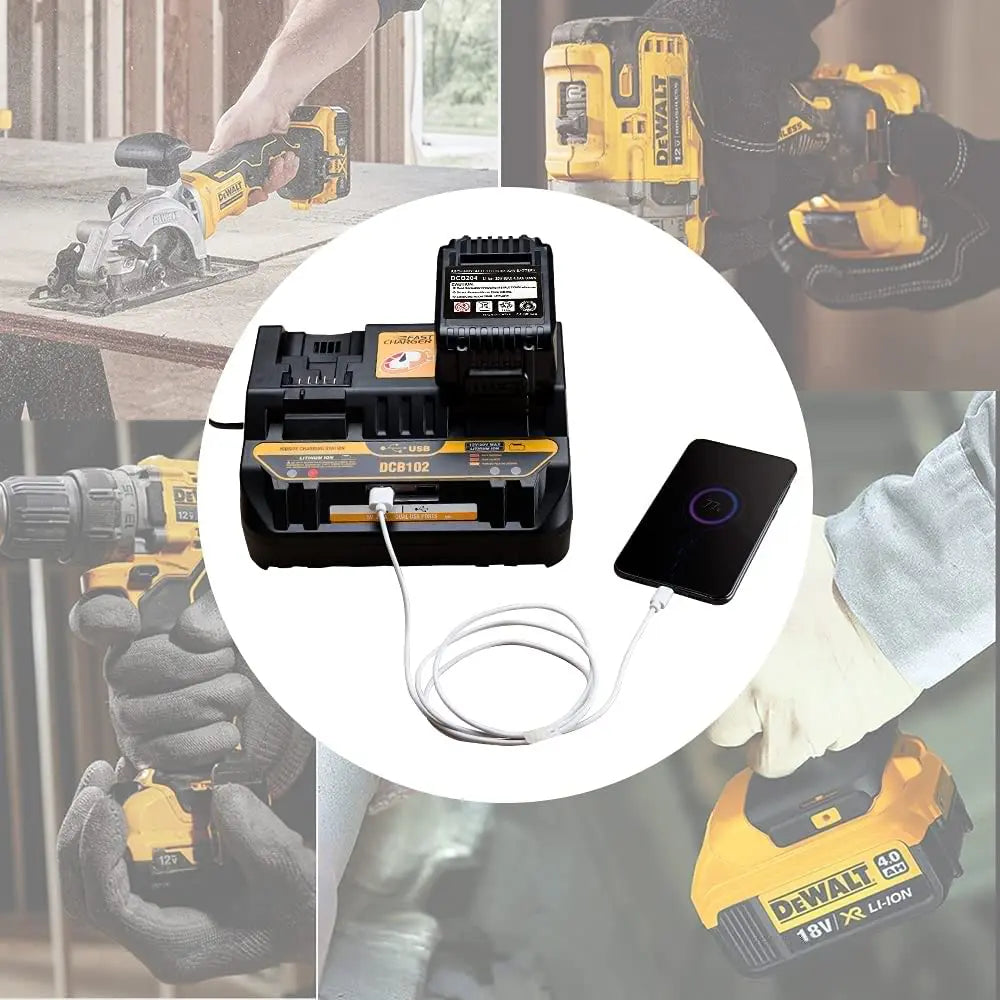 Pro Build Rapid Charge Dual Port Charger